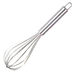 Omcan USA 80041 Piano Whip, 10" Stainless Steel, 10"-12" Length, Durable Kitchen Utensil 1 image