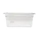 Omcan USA 80059 1/3 Size Clear Polycarbonate Pan, 12-4/5" x 6-15/96" x 5-7/8" Deep, NSF 1 image