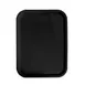 Omcan USA 80096 Fast Food Tray - 12" x 16" Polypropylene, Black, Basket-Weave, NSF-Approved 1 image