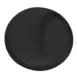 Omcan USA 80109 - 14" Round Non‑Slip ABS Plastic Serving Tray, Black Tray, Black Surface, NSF 1 image