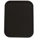 Omcan USA 80115 Rectangular Non‑Slip Serving Tray, 18" x 14", Black ABS Construction, NSF 1 image