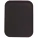 Omcan USA 80116 Non‑Slip Rectangular Serving Tray, 18" x 14", ABS, Brown – Restaurant Service 1 image