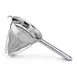 Omcan USA 80126 - 8" Fine Mesh Bouillon Strainer, Stainless Steel Chinois, Hollow Reinforced Handle 1 image