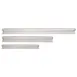 Omcan USA 80129 Check Holder Bar Rail, 24" Aluminum Construction, Durable Metal 1 image
