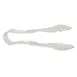 Omcan USA 80150 Plastic Serving Tongs, 6" Scallop Grip, Clear Polycarbonate, 3-6" Size 1 image