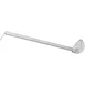 Omcan USA 80220 Clear Polycarbonate Ladle, 3/4 oz, 8½" Length, One‑Piece, NSF 1 image