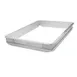 Omcan USA 80254 Sheet Pan Extender - 9-1/2" W x 13" D x 2" H, Aluminum, Fits 1/4-Size Baking Pans 1 image