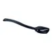 Omcan USA 80289 Buffet Serving Spoon – 9" Polycarbonate, Black Handle, NSF Kitchen Utensil 1 image