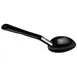 Omcan USA 80292 Serving Spoon, 13" Overall Length, Polycarbonate Plastic, Black - Individual 1 image