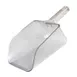 Omcan USA 80324 Utility Scoop, Clear Plastic, Flat‑Bottom, 64‑86 oz, Kitchen Hand Tool 1 image