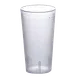Omcan USA 80328 Pebbled Clear 5 oz BPA‑Free Plastic Tumbler – Textured 1 image