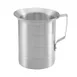 Omcan USA 80403 Measuring Cup – 4 Qt (128 oz) Aluminum, Riveted Handles, 3800 mL 1 image