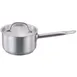 Omcan USA 80436 10-Qt Sauce Pan, 11-9/16" x 6-1/4" Steel, Cover, Welded Handle, NSF 1 image