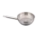 Omcan USA 80448 Frying Pan – 11" Diameter x 2" Deep Stainless Steel, Welded Handle, Safe, NSF 1 image