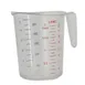 Omcan USA 80571 Measuring Cup, 1 Pint (500ml) PC, Dishwasher Safe, Raised Qt/Liter Markings 1 image