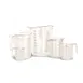 Omcan USA 80575 5-Piece Clear Polycarbonate Measuring Cups Set, 1C,1P,1Q,2Q,4Q, Stackable, Dishwasher Safe 1 image