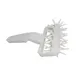 Omcan USA 80576 Pizza Roller Docker - Plastic Construction, Plastic Handle, Even Dough Docking 1 image