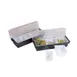 Omcan USA 80591 - 5-Compartment Black Condiment Bar, 20"W x 6"D x 3-1/2"H, ABS, Polypropylene Inserts 1 image