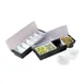 Omcan USA 80592 Bar Condiment Holder, 20"W x 6"D x 3-1/2"H, 6-Compartment Black ABS Plastic 1 image