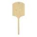 Omcan USA 80607 Pizza Peel – 16" x 18" Rectangular Wood Blade, 42" Length, Tapered Wood Handle 1 image