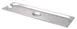 Omcan USA 80621 Stainless Steel Steam Table Pan Cover, 1/2‑Size Long Flat Slotted with Handle, NSF 1 image
