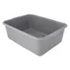 Omcan USA 80624 Standard Bus Box, 21.5"L x 15.5"W x 5"H, Gray Polypropylene, NSF 1 image