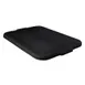 Omcan USA 80626 Bus Box Cover, 16" x 23", Black Polypropylene, NSF Certified, Fits Standard Bus Boxes 1 image