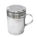 Omcan USA 80742 - Stainless Steel Cheese Shaker Dredge with Handle, 2.5" 0.5 L, Silver 1 image