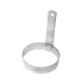 Omcan USA 80773 Egg Ring - 5" Stainless Steel Kitchen Accessory, Non-Stick Circular Shape for Eggs 1 image