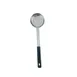 Omcan USA 80780 - 6 oz One-Piece Stainless Steel Solid Portion Control Spoon with Black Handle 1 image