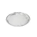 Omcan USA 80812 - 14" Round Stainless Steel Serving Tray, Metal Tabletop Display 1 image