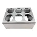 Omcan USA 80817 Cylinder / Insert Flatware Holder 1 image
