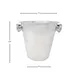 Omcan USA 80834 Wine Bucket - 4-Quart Stainless Steel Cooler with Knob Handles, Non‑Insulated Service 1 image