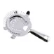 Omcan USA 80844 Bar Strainer – 4‑Prong Stainless Steel Cocktail Filter, Professional Bartending Tool 1 image