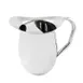 Omcan USA 80861 - 3-Qt Stainless Steel Bell Water Pitcher with Ice Guard, 96-128 oz 1 image