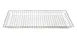 Omcan USA 80886 - 10" x 26" x 2" Steel Rectangular Doughnut Display Basket 1 image