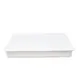 Omcan USA 80889 Pizza Dough Proofing Box, 26" x 18" x 3" Stackable, Durable Food Storage Container 1 image