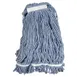 Omcan USA 80897 Wet Mop Head – 24 oz Capacity, Blue Yarn Loop End, Non‑Bacterial Resistant Mop 1 image