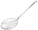 Omcan USA 81077 Skimmer – 9" Diameter Spiral Wire Basket, Stainless, Nickel 17½" Handle, 28" Length 1 image