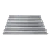 Omcan USA 81116 Baguette Pan, Six 26" x 2-7/16" Compartments, 18" x 26" x 1-1/5" OA, Glazed Aluminum 1 image