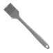 Omcan USA 81145 Pastry Brush 1-3/4" x 10" Silicone Grey Heat‑Resistant BPA‑Free Dishwasher‑Safe Hook 1 image