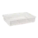 Omcan USA 81152 Pizza Dough Proofing Box, 18" x 12.75" x 3" Stackable, Restaurant Food Storage 1 image