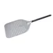 Omcan USA 81186 Pizza Peel – Perforated 14" x 17-3/4" Rectangular Aluminum Blade 30" Aluminum Handle 1 image
