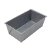 Omcan USA 81202 Loaf Pan, 3/8 Lb, 5-5/8" x 3-1/8" x 2-3/16" Deep, Glazed Aluminized Steel 1 image