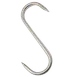Omcan USA 81281 - 9-3/4" x 2/5" Stainless Steel S-Hook, Restaurant Shelving Part 1 image