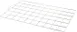 Omcan USA 81934 Pie Cake Marker, 24-3/4" x 16-3/4", 60‑Slice Skull Design, Stainless Metal 1 image