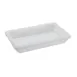 Omcan USA 85125 Food Storage Box, 12" x 18" x 3-1/2" H Stackable Polypropylene White, NSF 1 image