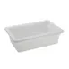 Omcan USA 85126 Food Storage Container - 12" x 18" x 6" White Polypropylene, Stackable, NSF 1 image