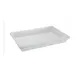 Omcan USA 85128 Food Storage Container, 18" X 26" X 3-1/2" Rectangular Polypropylene White NSF 1 image