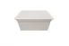 Omcan USA 85131 Food Storage Container, 18" x 26" x 12" Stackable Box, Polypropylene, White, NSF 1 image